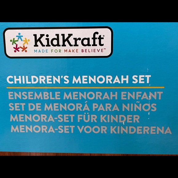KidKraft Children’s Play Menorah - Picture 6 of 6